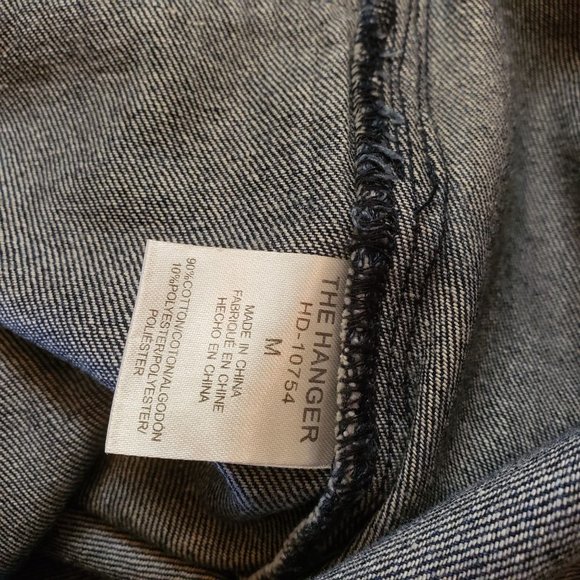 Denim Dress size Medium pockets blue - Picture 5 of 12